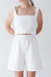 Cirrus Shorts | White