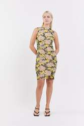 Avenue Dress | Yellow Lace