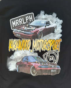 Motor vehicle parts: Kirkwood Motorsport og cosmo  t-shirt