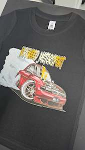 Kirkwood Motorsport cartoon cosmo kids t-shirt