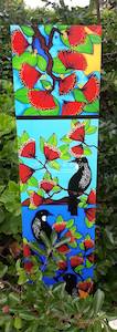 Garden Art Skinny Tui red