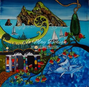 Bay Of Islands Garden Art Panel 2123