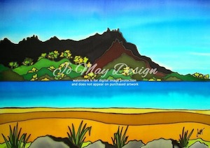 Art Print Ruakaka & Whangarei Heads 1333