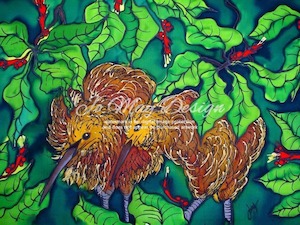 Art Print New Zealand Kiwi 1310