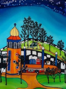 Art Print Hundertwasser Art Centre Whangarei 2101