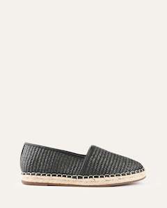 Oakley Loafers Black Raffia