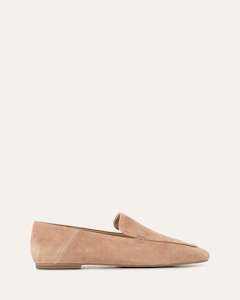 Bean Loafers Tan Suede