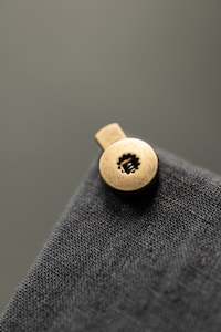 Gifts And Kits: Old Brass Cord Lock - $7.50 NZD