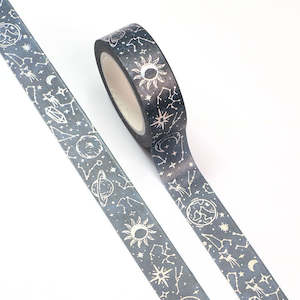 Holographic stary Sky | Medium Washi Tape