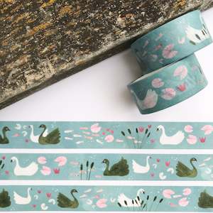 Pond In Blue | Medium Washi Tape