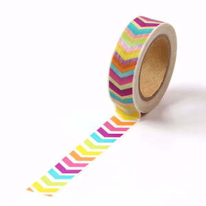 Colourful Arrows | Medium Washi Tape