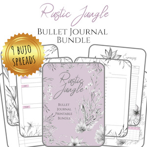 Rustic Jungle Bundle | PDF Download & Printable