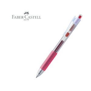 Faber-Castell Air Fast Dry Gel Pen | 0.5mm Red