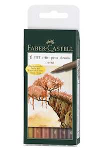 Faber-Castell Pitt Artist Brush Pens | Terra