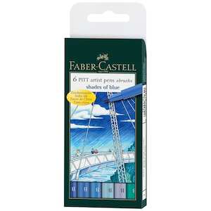 Faber-Castell Pitt Artist Brush Pens | Blues