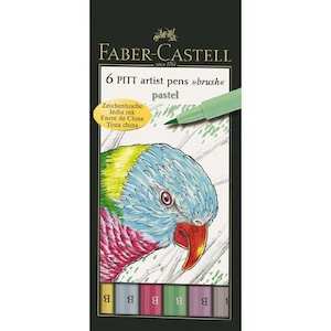 Faber-Castell Pitt Artist Brush Pens | Pastel