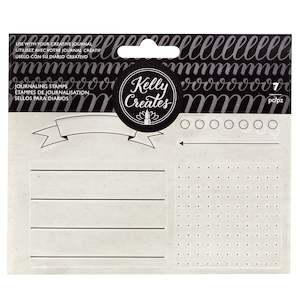 Journalling Stamps | Clear Planner Stamps by Kelly Creates