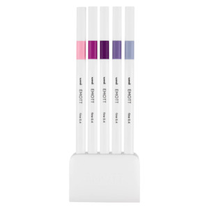 Uni Emott Everfine Fineliner 0.4mm | Small Pack No. 7 Floral