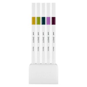 Uni Emott Everfine Fineliner 0.4mm | Small Pack No. 8 Retro