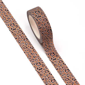 Internet only: Leopard Grain | Medium Washi Tape