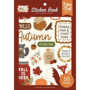 Internet only: I Love Fall | Echo Park Planner Sticker Book