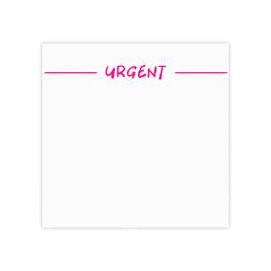 Urgent | Post-it® Note Pads for productivity