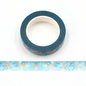 Internet only: Gold Butterfly | Thin Washi Tape