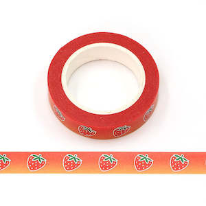 Strawberry | Thin Washi Tape