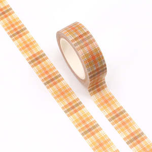 Autumn Plaid | Medium Washi Tape