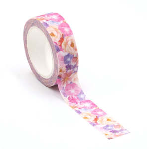 Internet only: Pastel Bouquet | Medium Washi Tape