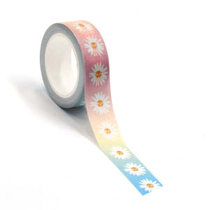 Daisy Gradient | Medium Washi Tape