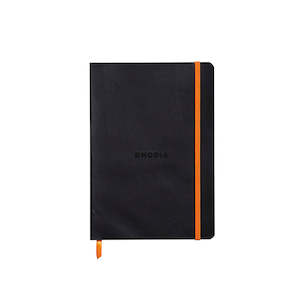 Rhodia Rhodiarama Soft Cover Dotted A5 Notebook | Black