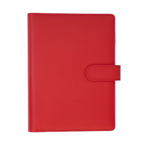 Loose Leaf 6-ring Binder A5 Planner Cover | Red