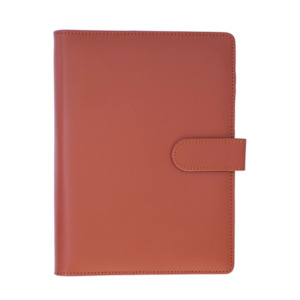 Loose Leaf 6-ring Binder A5 Planner Cover | Chestnut Brown