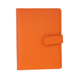 Loose Leaf 6-ring Binder A5 Planner Cover | Orange