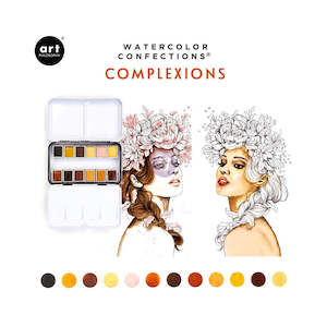 Watercolour Confections 12 Pan | Complexion