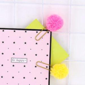 Pom Pom Planner Clip