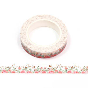 Internet only: Enchanting Garden | Thin Washi Tape