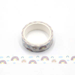 Rainbow Printing | Medium Washi Tape