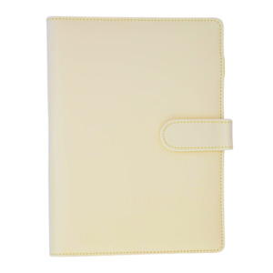 Loose Leaf 6-ring Binder A5 Planner Cover | Lemon Yellow