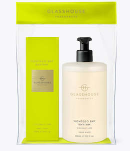 Gift: Set - Hand Cream + Hand Wash - Montego Bay (Montego Bay) - Glasshouse