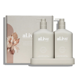 Wash & Lotion Duo - Al.ive - Sea Cotton & Coconut