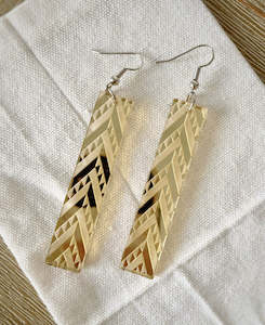 Earrings - Mako Design - Piki Ake