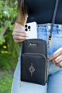 Bag - Puāwai Phone Bag  - Black