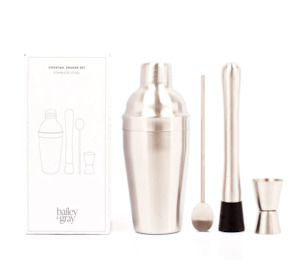 Cocktail Shaker Set - Bailey & Grey