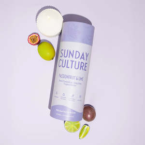 Gift: Sand Wax Candle REFILL - Passionfruit & Lime - Sunday Culture