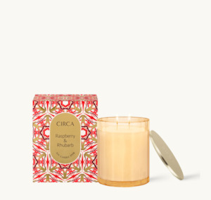 Candle - Raspberry & Rhubarb - Circa 350g