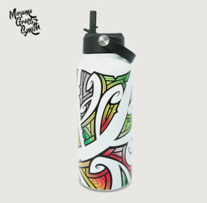 Drink Bottle 1L - Miriama Grace-Smith - Coloured - Moana Road