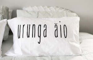 Gift: Pillow Case - Single - Urunga āio (Calm Sleep)