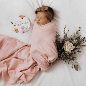 Organic Muslin Wrap - Snuggle Hunny - Musk